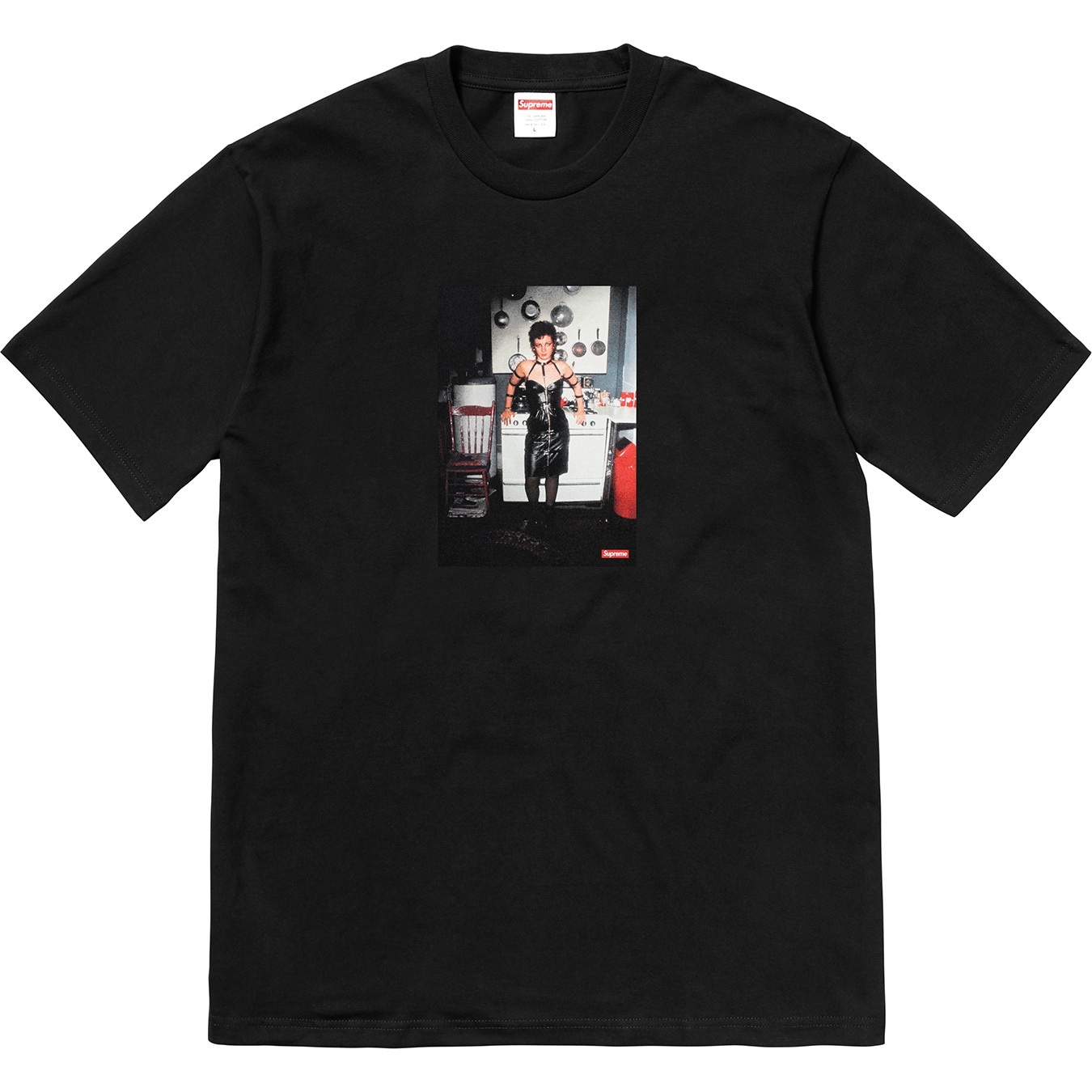 Nan Goldin/Supreme Nan as a dominatrix Tee view 2